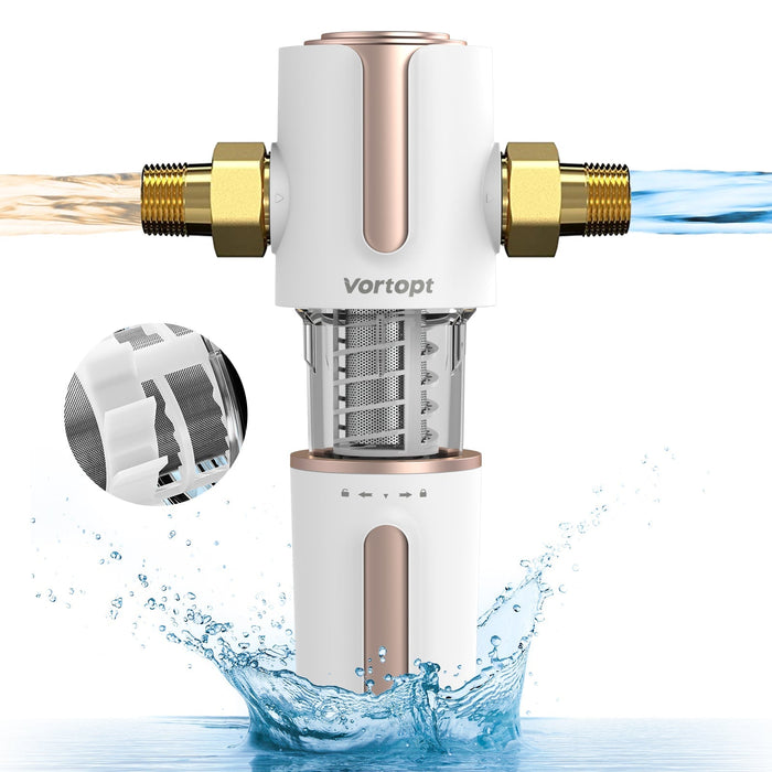 Q700 Spin Down Sediment Filter - Automatic Backwash Cleaning, Vortopt - Vortopt
