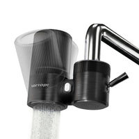 Vortopt Faucet Water Filter,360° Rotary Kitchen Faucet Filter with Carbon Block Filter, 350 Gallon NSF Certified Agua Purifier,can Reduce 99% Chlorine,Improve Taste, Drinking Water Filter,T10