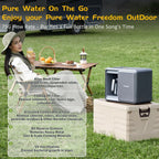 Vortopt Portable RO Water Purifier for Camping & Road Trips