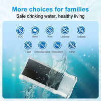 Vortopt Faucet Water Filter,360° Rotary Kitchen Faucet Filter with Carbon Block Filter, 350 Gallon NSF Certified Agua Purifier,can Reduce 99% Chlorine,Improve Taste, Drinking Water Filter,T10