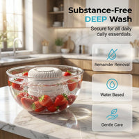 Fruit and Vegetable Washing Machine, 2026 Upgraded Titanium Electrolysis Fruit Cleaner Device with Vortex Cleaning, Wireless Rotatable Fruit and Vegetable Purifier (3)