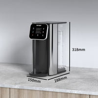 Vortopt Countertop Instant Heat Water Filter Dispenser, NSF Certified Water Filtration Pitcher UR05 - Vortopt
