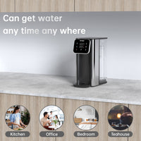 Vortopt Countertop Instant Heat Water Filter Dispenser, NSF Certified Water Filtration Pitcher UR05 - Vortopt
