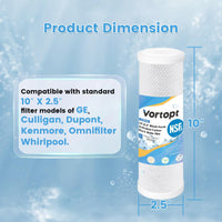 2CTO-10 Replacement Cartridge for Any Standard RO Unit, Vortopt - Vortopt