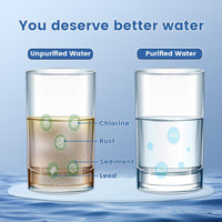 T5-C1/T5-C2  Faucet Water Filter for Sink,  Mount Tap Water Filtration System for Kitchen Vortopt